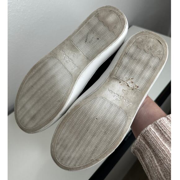 Sam Edelman Black Leather White Base Slip On Shoe 5 - Picture 7 of 15